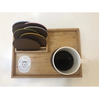 PROOFオリジナル「LIONCALF」オールレザーコースター