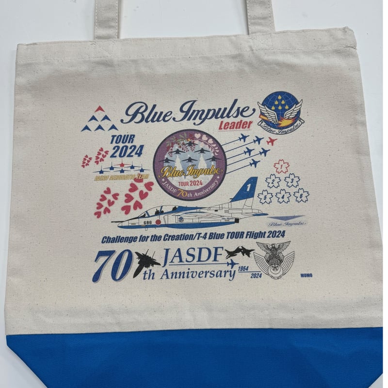 受注生産】【送料込み】 1番機ver ブルーインパルス2024 TOURトート 
