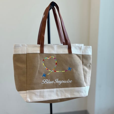ブルーインパルス刺繍BIGトートバック