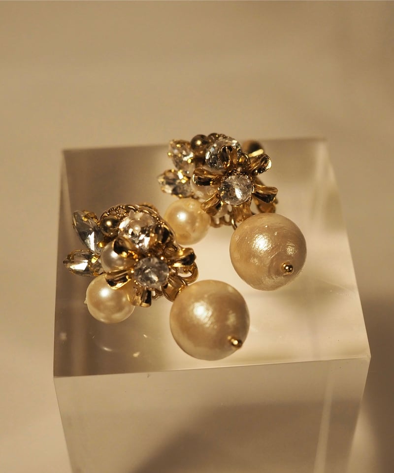 フラワービジューコットンパール | 𝐋𝐔𝐔𝐍𝐀