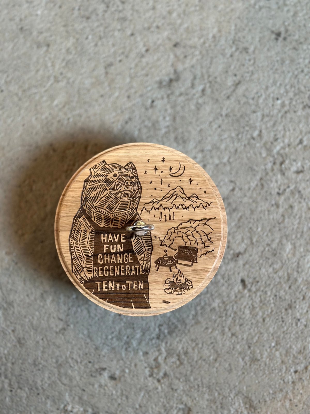 新品 WHAT WE WANT TENtoTEN KATORI 彫ックマ ナラ 新品 WHAT WE WANT TENtoTEN KATORI 彫ックマ ナラ 新品 WHAT WE