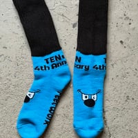 4th anniversary　プニテンくんsocks