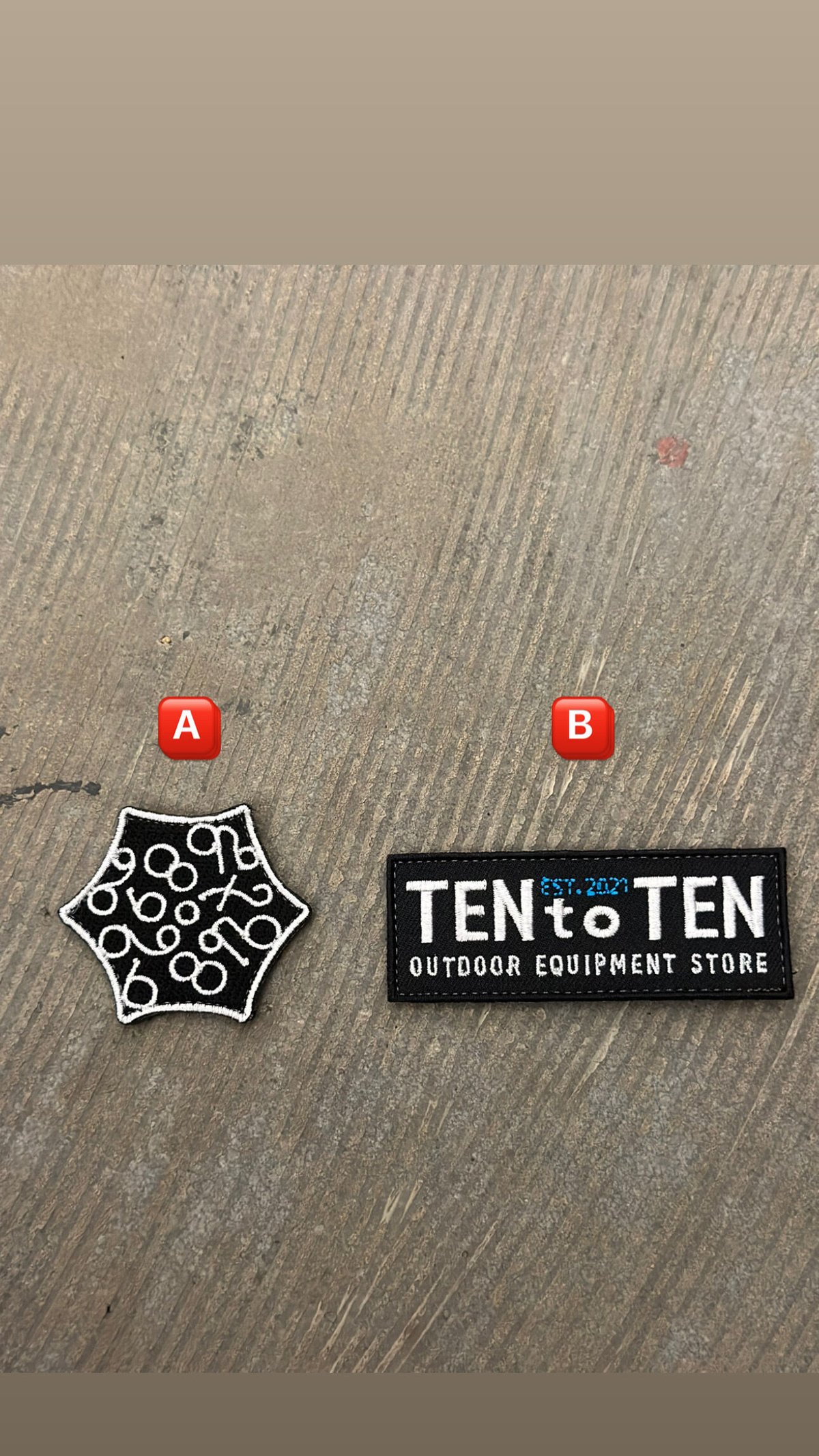 TENt o TEN】TENt o TEN ワッペン | TENt o TEN