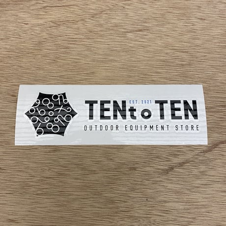 TENt o TENステッカー【中】１枚