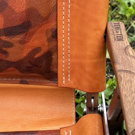 【PINOWORKS】カーミットレザージャケット　TENt o TENコラボCAMO
