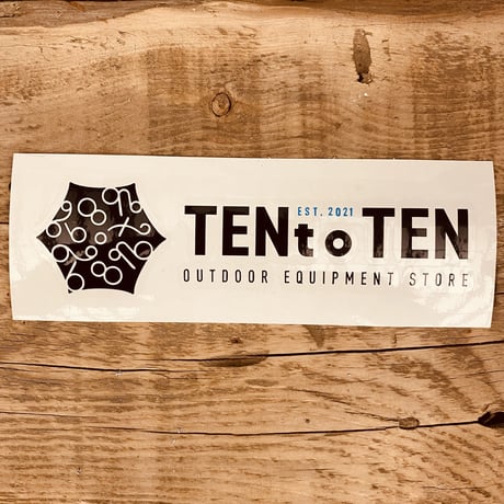 TENt o TENステッカー【小】１枚