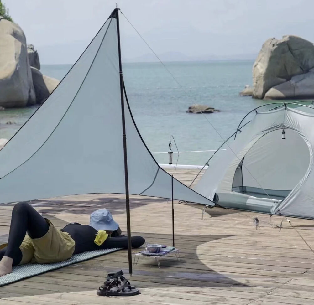試し張りのみ Pre Tents LOST COAST 軽量タープ 410g original