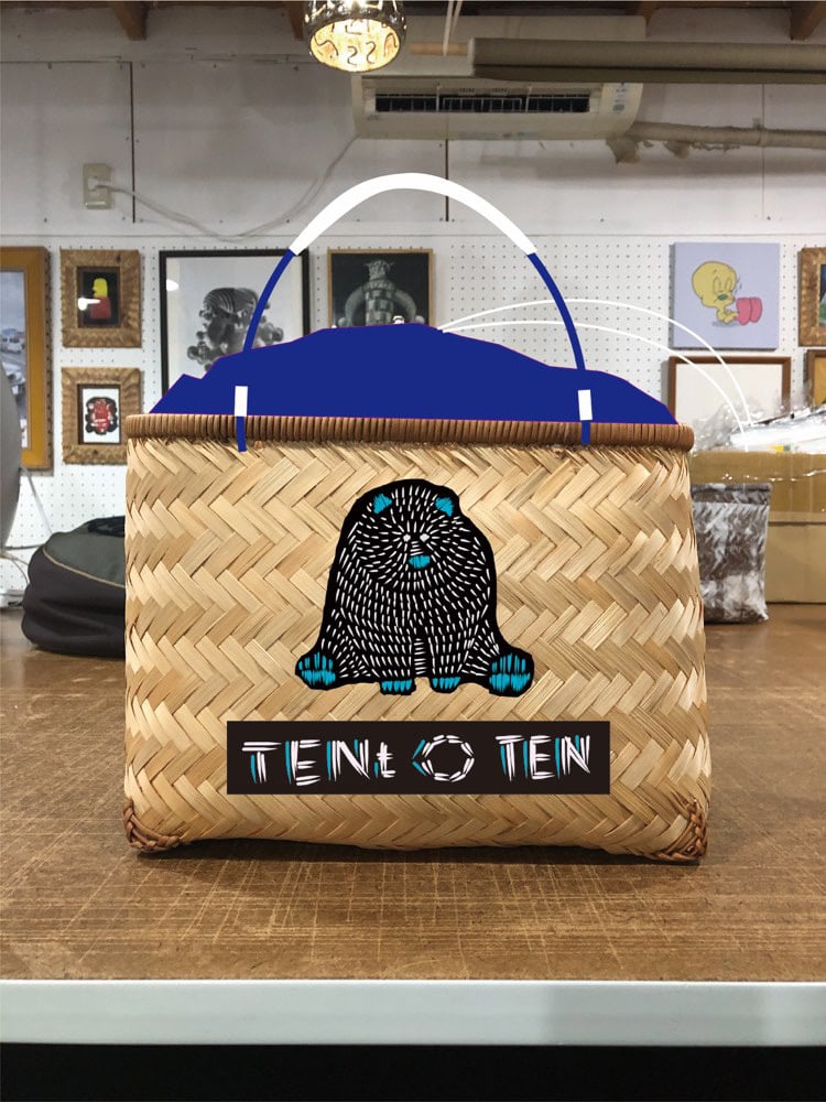 へうげ手籠　TENtoTEN刺子熊ver へうげ手籠 TENt o TEN刺子熊ver | TENt o TEN