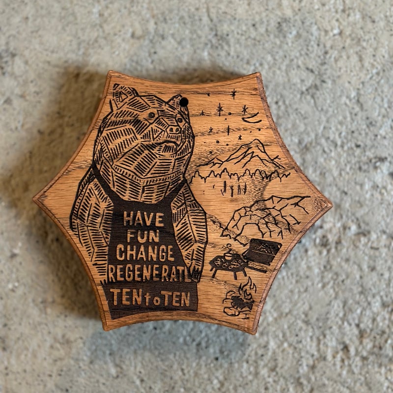 tent o ten コロニスタンド 彫ックマ コロニスタンド(彫ックマ) | TENt o TEN