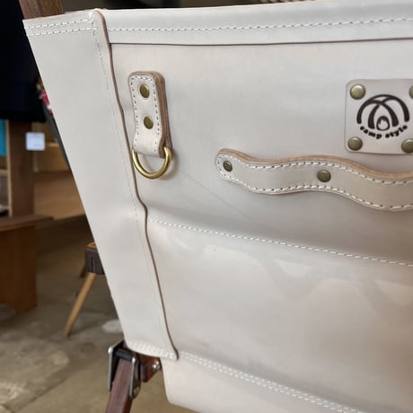 【camp style】カーミットチェアクッションレザーシート