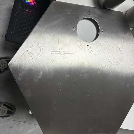 六角焚火薪ストーブ