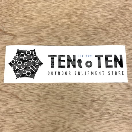 TENt o TENステッカー【大】１枚