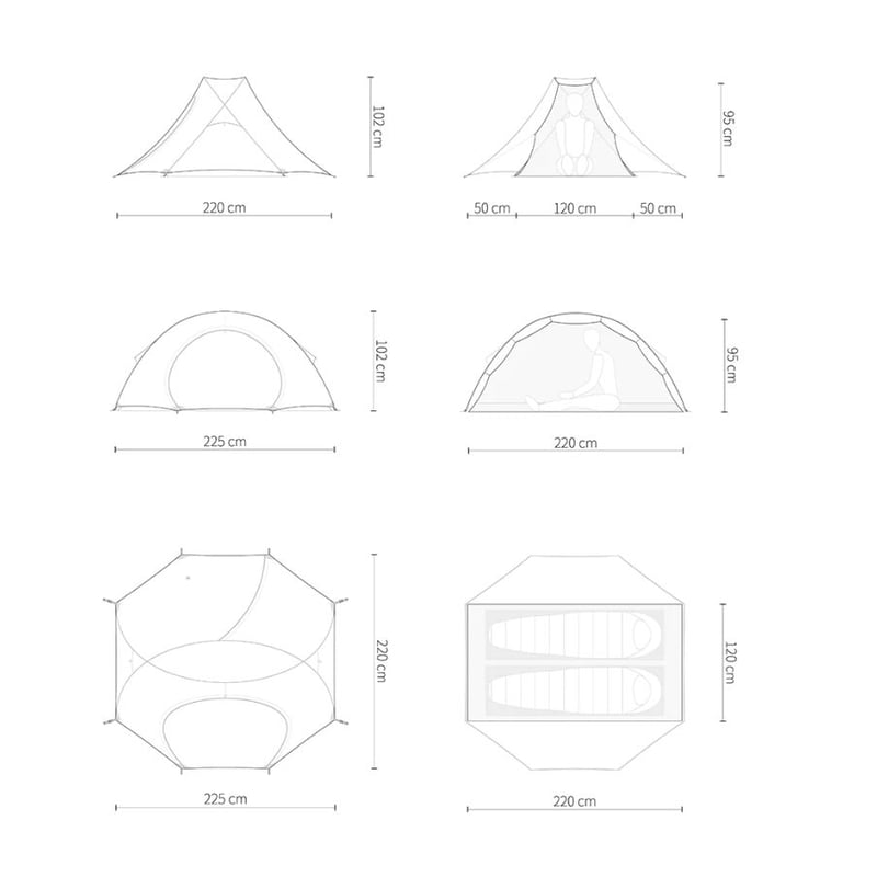 Pre tents】Lightrock 2 Pewter | TENt o TEN