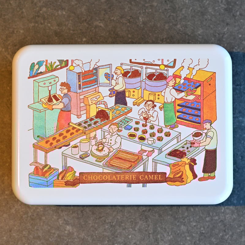 ショコラトリーキャメル缶 A(工房) | CHOCOLATERIE CAMEL