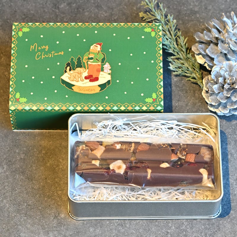 クリスマス限定缶 チョコレートバー | CHOCOLATERIE CAMEL