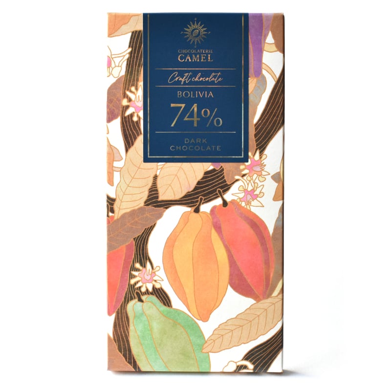 ボリビア74％ ダークチョコレート | CHOCOLATERIE CAMEL