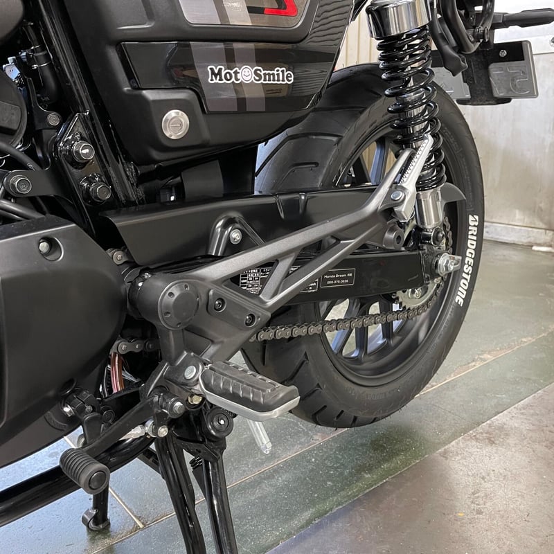GB350/GB350 Sスチール製チェーンガード 溶接痕有り | SUZUKA