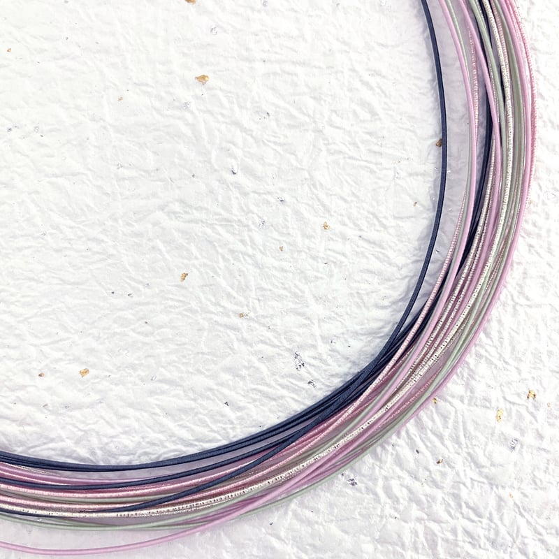 珠の緒　花水引　絹巻水引　2口 珠の緒 花水引 絹巻水引 2口 高級絹巻水引 悠 珠