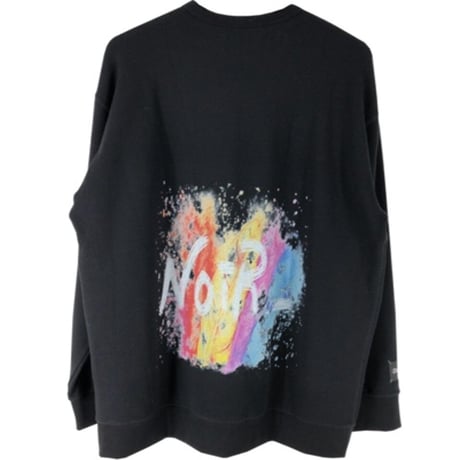 NoiR_ 羽根バックプリント　スウェット