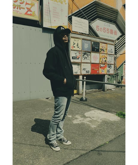 AUI NITE　Anagram fullzip hoodie