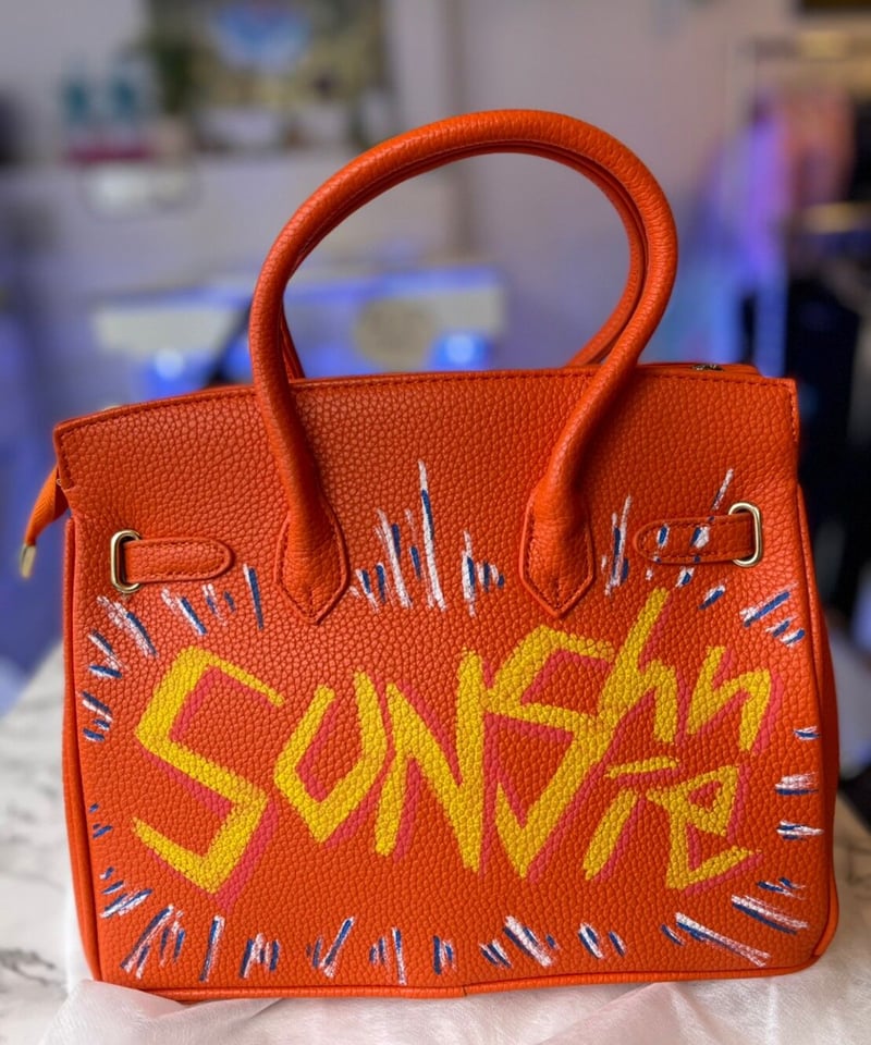 NoiR_ ペイントハンドバッグ Orange | Select Shop K