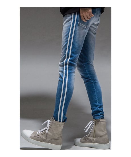 RESOUND CLOTHING- リサウンドクロージング　EX denim jersey  line PT　LIND