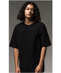 RESOUND CLOTHING BACK ROGO LOOSE TEE BLACK