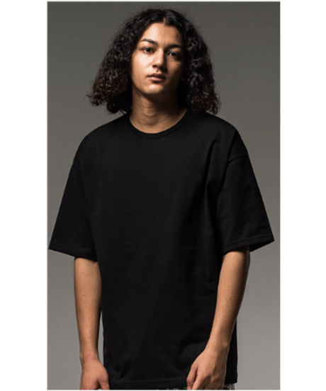RESOUND CLOTHING BACK ROGO LOOSE TEE BLACK