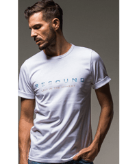 RESOUND CLOTHING BEACH ROGO ROLL UP jersey TEE WHSUNRISE