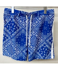 RESOUND CLOTHING　 RUSH SHORTS　BANDANABLUE
