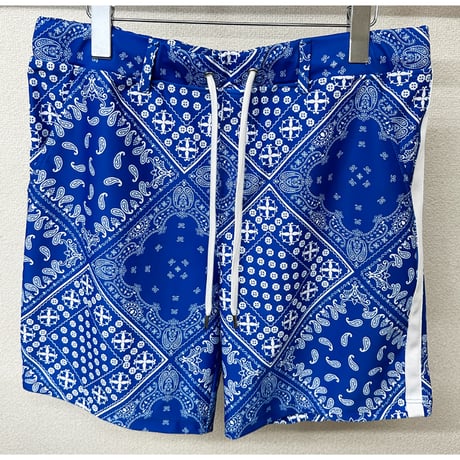 RESOUND CLOTHING　 RUSH SHORTS　BANDANABLUE