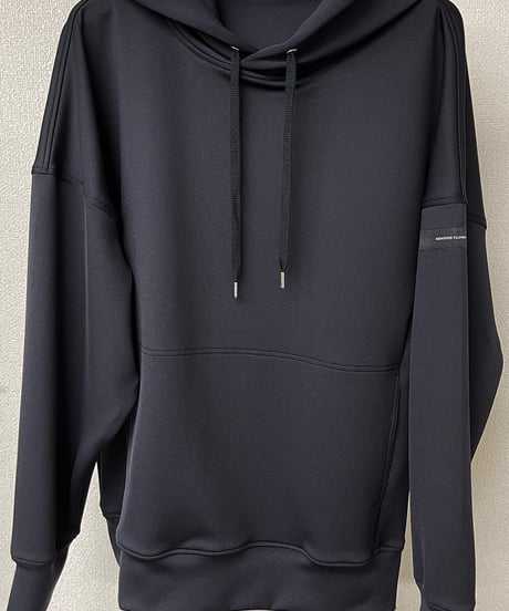 RESOUND CLOTHING- リサウンドクロージング　Antibacterial　cts loose hoodie　BLACK