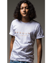 RESOUND CLOTHING BEACH ROGO ROLL UP jersey TEE WHSUNSET