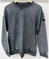 RESOUND CLOTHING　VINTEAGE　back rogo  trainer　ＶBLACK