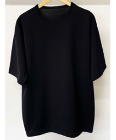 RESOUND CLOTHING BACK ROGO LOOSE TEE BLACK
