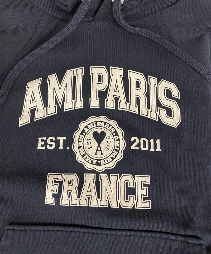 AMI paris ドローストリング パーカー | Select Shop K's OCEAN AMI paris ドローストリング パーカー | Select Shop K's OCEAN