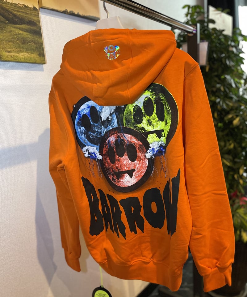 『Barrow』ロゴエンブレムスウェットパーカー BARROW ロゴパーカー | Select Shop K's OCEAN メンズ