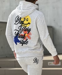 DGLR スマイルフラワーパーカー