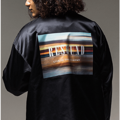 RESOUND CLOTHING WEST BEACH coach Jacket BLACK