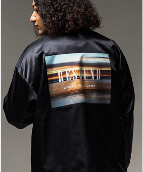 RESOUND CLOTHING WEST BEACH coach Jacket BLACK