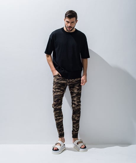 RESOUND CLOTHING SILK HALF KNT BLACK