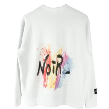NoiR_ 羽根バックプリント　スウェット