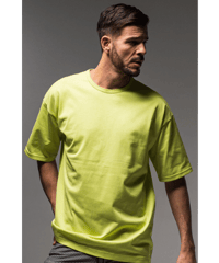 RESOUND CLOTHING BACK ROGO LOOSE TEE LIME