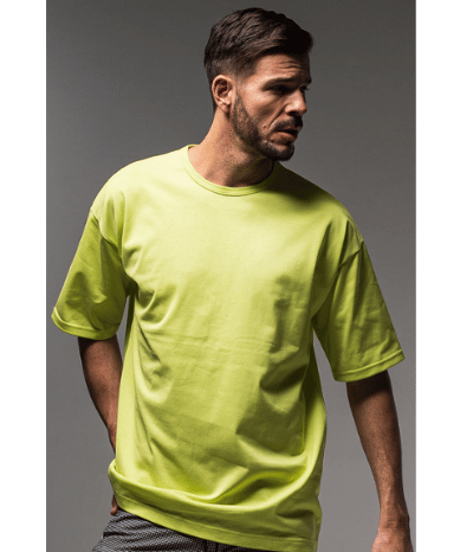 RESOUND CLOTHING BACK ROGO LOOSE TEE LIME