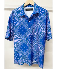RESOUND CLOTHING　RUSH OVER　POLO　BANDANA BULE
