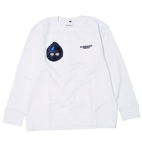 【STARLEAN TOKYO】SWALLOW HOODIE BABY SWEAT【WHITE】