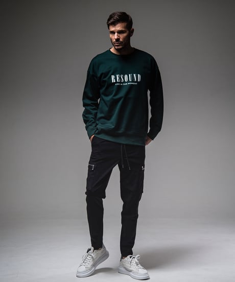 RESOUND CLOTHING REX   cargo BLACK