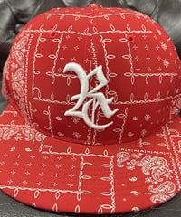 RESOUND CLOTHING- リサウンドクロージング　BANDANA RC BB CAP　BANDANRED