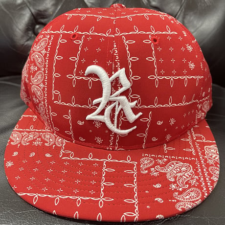 RESOUND CLOTHING- リサウンドクロージング　BANDANA RC BB CAP　BANDANRED