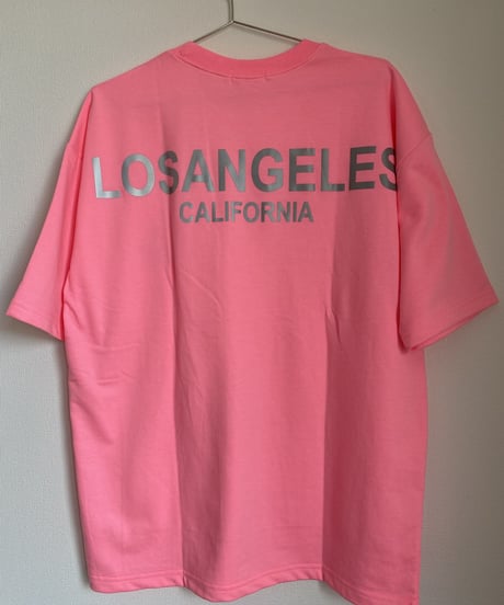 【ReBorn＆Audi】　LAＴシャツ　PINK